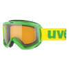 Lyžařské brýle Uvex Fire Race Velikost: One Size green shiny 23/24