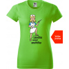 Hobbytriko Tričko pro zdravotní sestru - Nejlepší sestřička + jméno Barva: Apple Green (92), Velikost: L