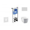 Ideal Standard ProSys - Set předstěnové instalace, sprchovací toalety a sedátka TECEone, tlačítka Oleas M1, Rimless, SoftClose, chrom ProSys120M SP60