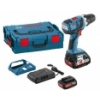 Bosch GSR 18 V-EC + GAL 1830i VRTACÍ ŠROUBOVÁK s nabíječkou Wireless(2x2,0Ah, L-Boxx) DVZ 06019D6105