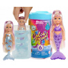 Mattel Barbie Color Reveal Chelsea duhová mořská panna HCC75