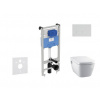 Ideal Standard ProSys - Set předstěnové instalace, sprchovací toalety a sedátka TECEone, tlačítka Oleas M2, Rimless, SoftClose, chrom ProSys120M SP57