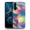 Picasee silikonový průhledný obal pro Honor 20 Pro - Holo