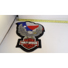 Harley Davidson velká nášivka orel s vlajkou Texas
