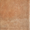 Paradyz Schodovka rovná Scandiano Rosso 30x30 cm