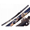 Meč Katana Dekorace Samurajský meč 4KM80-405BK dárek pro chlapa