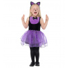 Dětský kostým - "Fialová kočička" T1 (1-2 roky)