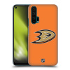 Pouzdro na mobil HONOR 20 PRO - HEAD CASE - Hokej NHL - Anaheim Ducks - Oranžové pozadí (Obal, kryt pro mobil HONOR 20 PRO DUAL SIM - Hokejové týmy - Anaheimští Kačeři - Logo oranžová)