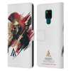 Pouzdro HEAD CASE pro mobil Huawei Mate 20X 5G - Assassins Creed Odyssey Alexios profil tváře (Otevírací obal, kryt na mobil Huawei Mate 20X 5G Assassin's Creed útočník s oštěpem Alexios)