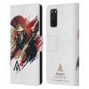 Pouzdro na mobil Samsung Galaxy S20 - Head Case - Assassins Creed Odyssey Alexios v boji (Flipové pouzdro, obal pro mobil Samsung Galaxy S20 Asasín Řecký bojovník oštěp)