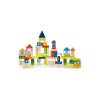 Dřevěné kostky pro děti Viga City 75 dílů Barva: Multicolor