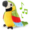 Mluvící papoušek 23cm, Zelená, FunPlay 1989