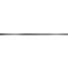 Cersanit Metal silver border matt 2x74 (WD929-006)