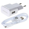 Nabíječka Samsung ETA-U90EW ECB-DU4AWE microUSB kabel White bílá