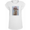 Lady Gaga tričko, Hat White, dámské, velikost M