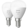 Philips Lighting Hue LED žárovka (sada 2 ks) 871951435677100 Energetická třída (EEK2021): G (A - G) Hue White E14 Luster Doppelpack 2x470lm E14 11.4 W teplá bílá Energetická třída (EEK2021): G (A - G)