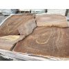 Kamenná dlažba / obklad 20-50 cm Brown dark, šlapáky do betonu