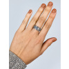Dámský stříbrný prsten s kamínky - 20 stříbrná