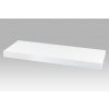 Nástěnná polička Autronic Nástěnná polička 60 cm, barva bílá. Baleno v ochranné fólii. (P-001 WT2)