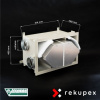 RECUBOX® OPEN RX 05/400 - 750 m3/h (vyjmutelný výměník v opláštění, rekuperační box, rekuperace vzduchu, jednotka)