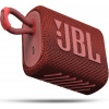 JBL GO3 Red (Nástupce nejprodávanějšího malého Bluetooth reprodukturu, 5 hodin přehrávání, Vodotěsnost a odolnost vůči prachu třídy IP67)