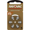 Baterie do naslouchadel RAYOVAC 312 / PR41 PERFORMANCE, blistr 6ks