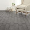 Nabytek XL Samolepicí podlahová krytina PVC 5,21 m² 2 mm tmavě šedá