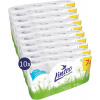 LINTEO Toaletní papír CLASSIC 10x 7+1 zdarma 8 ks, bílý 2 vrstvý