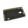 Silikonové pouzdro kryt JEKOD TPU + fólie Black pro LG P710 Optimus L7 II