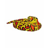 Plyšový had oranžovo-žlutý skvrnitý - 300 cm