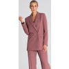 FIGL Růžové elegantní dámské sako m948 dark pink velikost: s