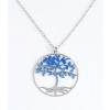 Dámský stříbrný náhrdelník se stromem života 71357F