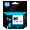 HP 301 Color originální barevná náplň CH562E