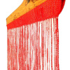 Šňůrková záclona Curtain 100x200 cm červená (Provázková záclona na okno nebo závěs na dveře)