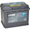 EXIDE Premium 12V, 64Ah, 640A, EA640