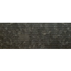 Scoria black str - obkládačka rektifikovaná 32,8x89,8 černá 6004355