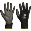 CERVA BUNTING EVOLUTION BLACK rukavice máčené - polyuretan - 9