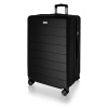 AVANCEA Skořepinový cestovní kufr DE2966 Černý L 76x50x33 cm