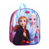 Vadobag - Dětský / dívčí cestovní 3D batoh Ledové království II - Frozen II - Elsa, Anna a Olaf / 9L