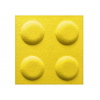 In-Design Akustický dětský 3D obklad kostka 30x30 cm - různé barvy Obkladový panel: Barva: Žlutá