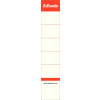 Zasouvací etikety pro pákové pořadače Esselte, 5 cm, 10 ks