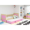 Signal Dětská postel s výsuvnou postelí RICO 200x90 cm Borovice Ružové