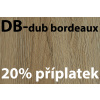 Bradop Věšák dlouhý D109 Provedení: DB-dub bordeaux- příplatek [20%]
