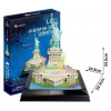 CUBICFUN Svítící 3D puzzle Socha Svobody 37 dílků