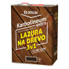 Karbolineum Extra 3v1 8 kg, karbolka JANTAR SVĚTLE HNĚDÝ Detecha