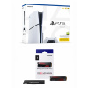 Sony Výhodný set PlayStation - Konzole PlayStation 5 (Slim) 1 TB - Bílá + SSD disk Samsung SSD 990 PRO 4TB s chladičem
