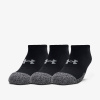 Under Armour Heatgear No Show 3-Pack Socks Black M