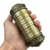 Kód Da Vinci kryptoměny S kroužky Cryptex gift