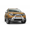 Přední ochranný rám s příčkou Dacia Duster 2018 - 2022 Leštěný nerez