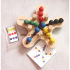 Didaktické hry a hlavolamy - Didaktická hra HVĚZDICE - Dřevěné motorické hračky